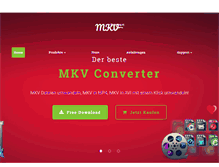 Tablet Screenshot of convertermkv.com